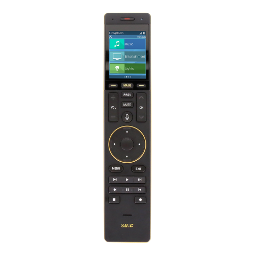 URC TRC-1120 handheld remote with color screen