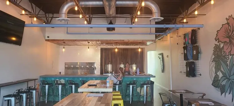 Restaurant with TVs above the bar